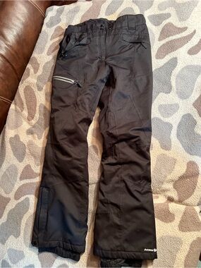 Women’s Black Insulated Snow/Ski Pants
